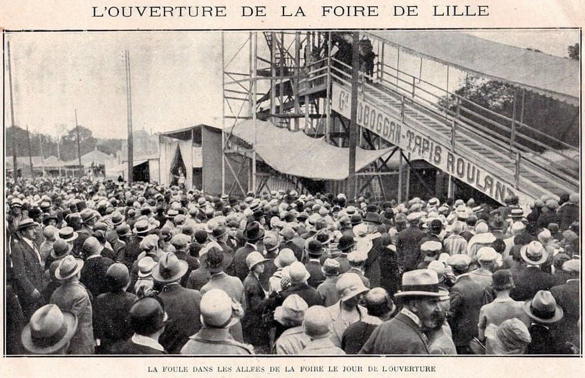 La grande foire aux manèges et la braderie de Lille – années 1930