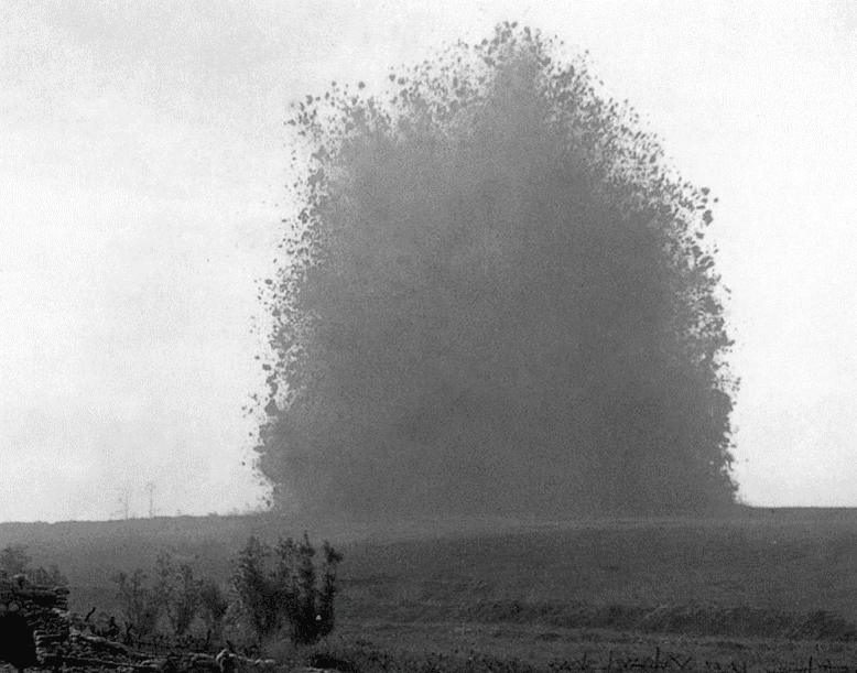 explosion première guerre mondiale