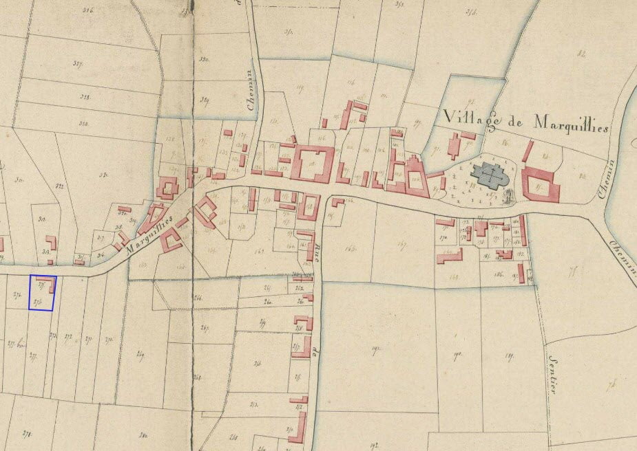 Parcelle Cadastrale Marquillies